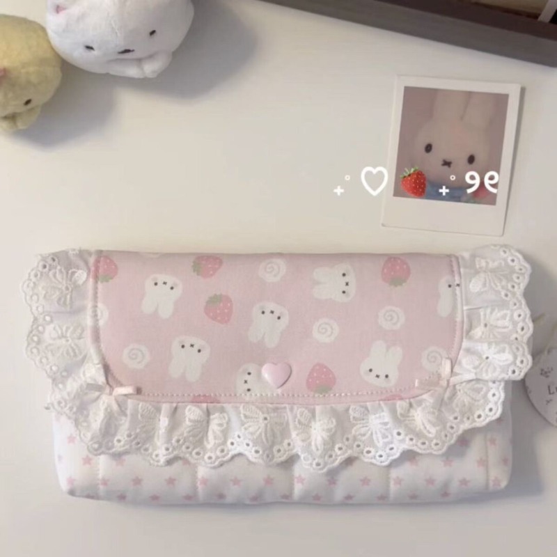 Beauty Makeup Edit - New Miffy Rabbit Strawberry Pen Bag