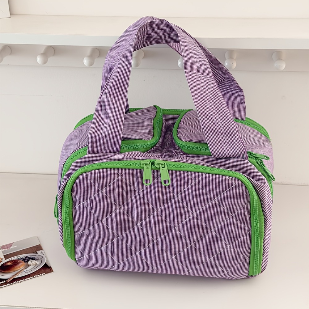 Beauty Bag Makeup - Large Capacity Handheld Makeup Brush Organizer