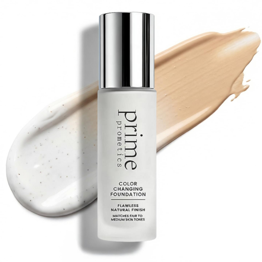 Concealer Full Coverage - Prime Prometics Color Changing Foundation, Instantly