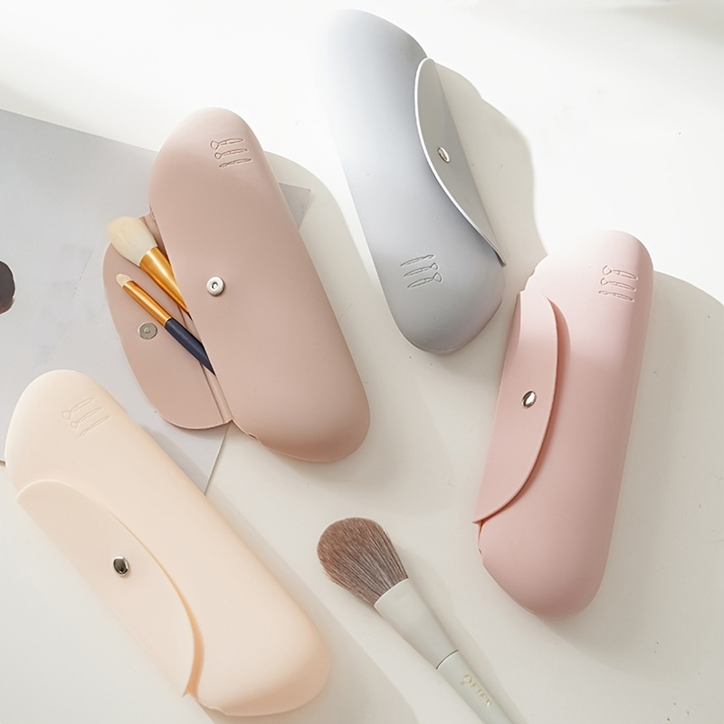 Beauty Makeup Artist - Silicone Travel Makeup Brush Holder, Anti-fall