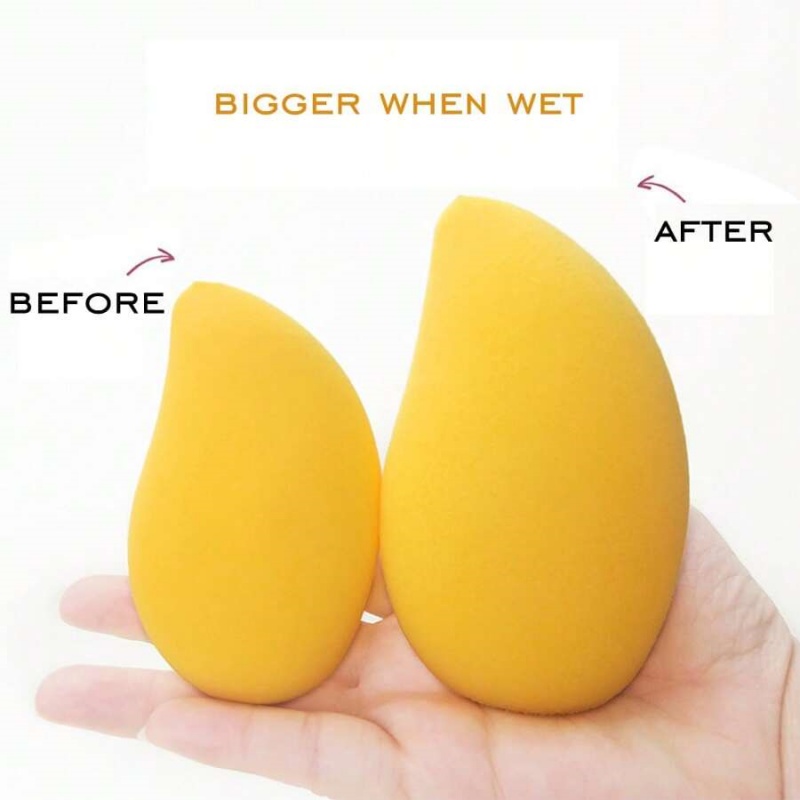 12/2pcs Mango Shape Soft Makeu - огляд і ціна Beauty Makeup Foundation