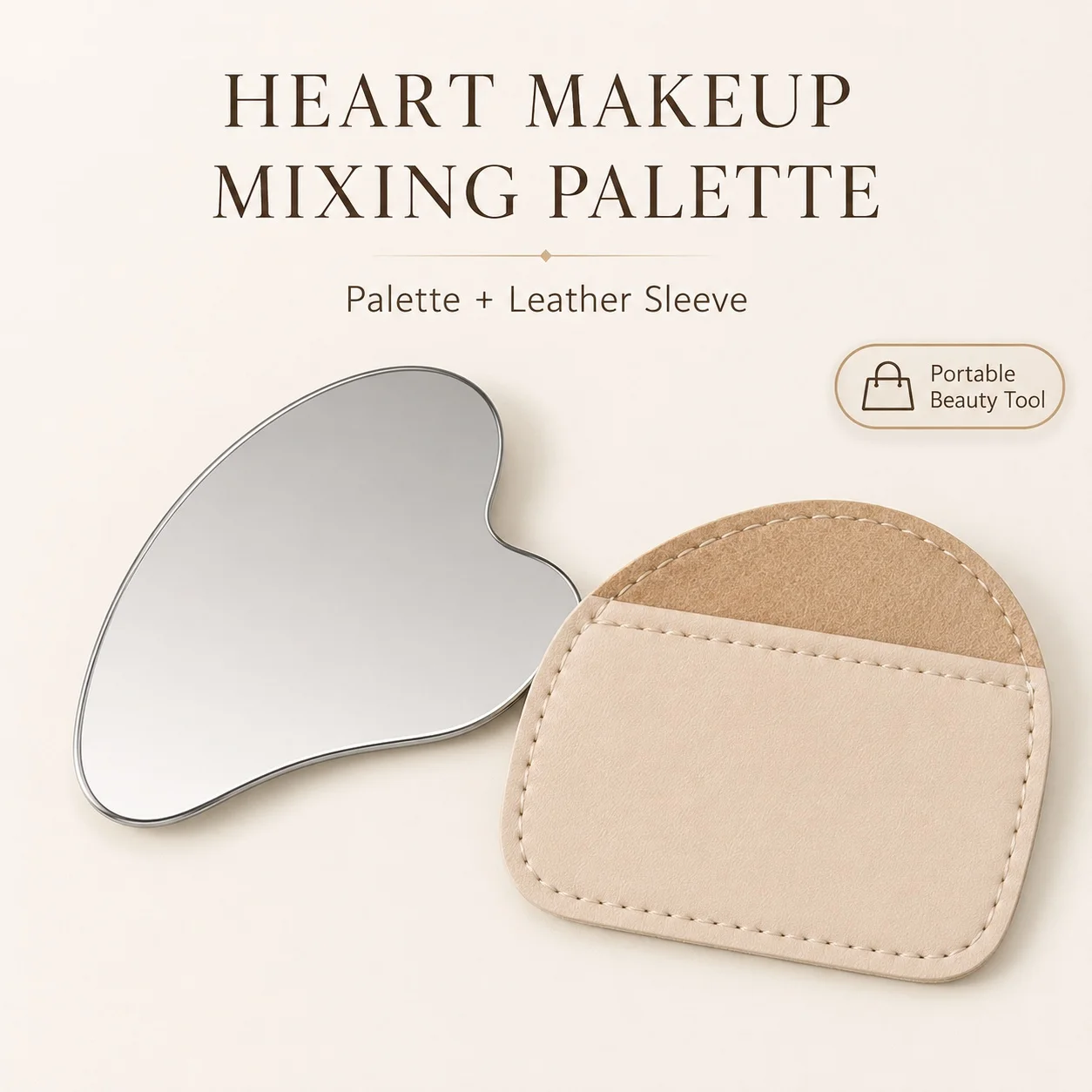 Heart Shaped Stainless Steel M - огляд і ціна Beauty Makeup Foundation