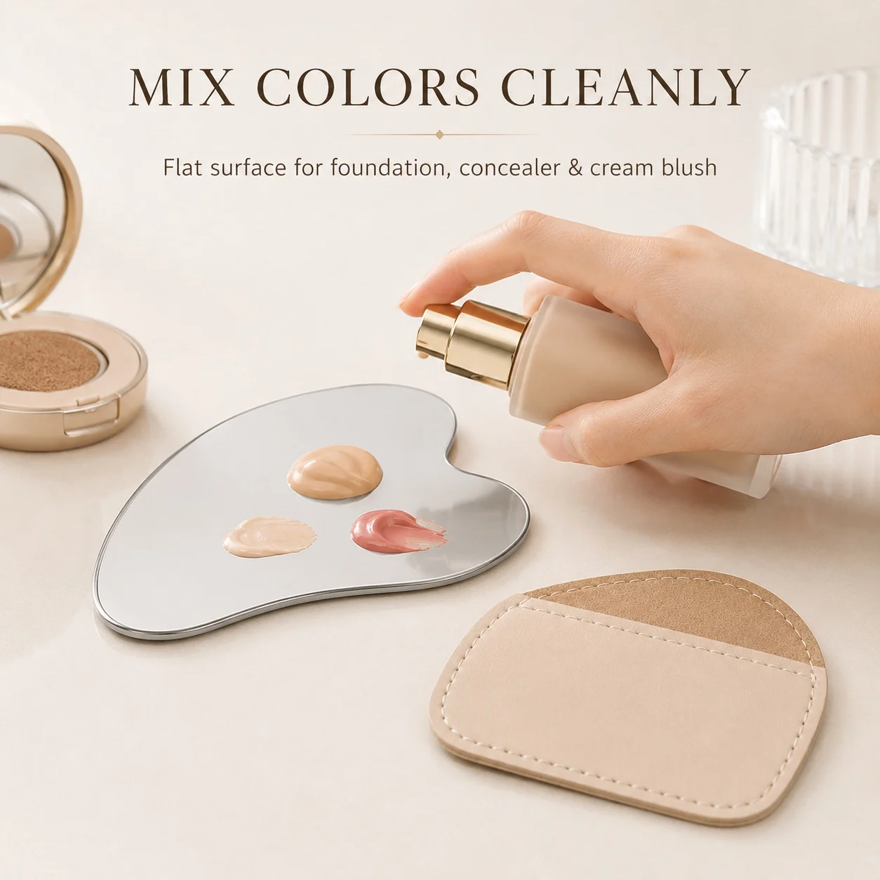 Heart Shaped Stainless Steel M - огляд і ціна Beauty Makeup Foundation