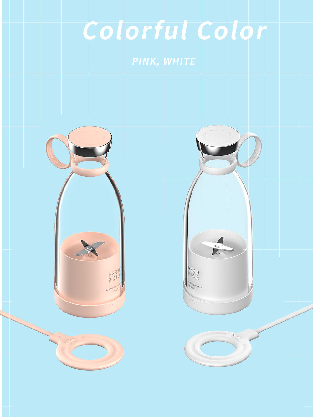 usb Charger for portable juice - огляд і ціна Beauty Makeup Artist