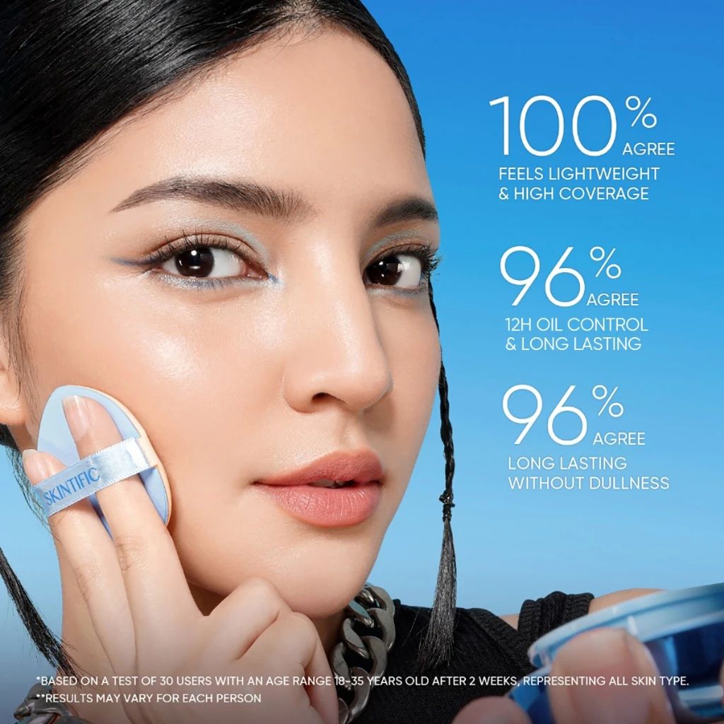 SKINTIFIC Perfect Stay Full Co - огляд і ціна Beauty Makeup Foundation
