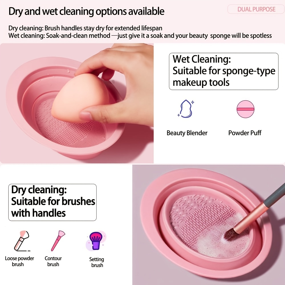 Foldable Silicone Makeup Brush - огляд і ціна Beauty Makeup Artist