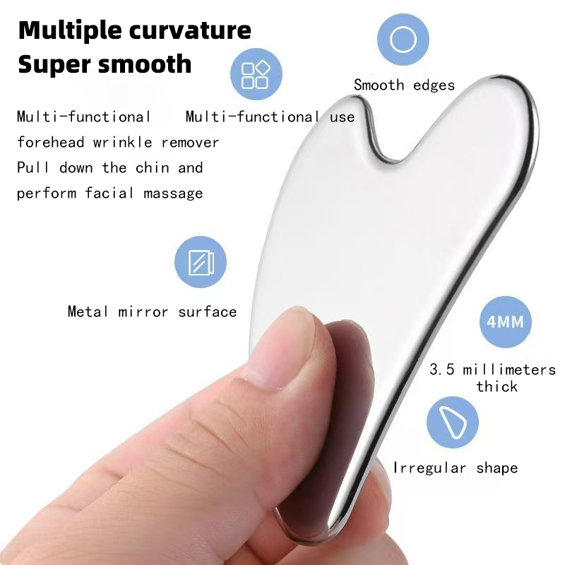 Stainless Steel Scraper, Heart - огляд і ціна Beauty Makeup Foundation