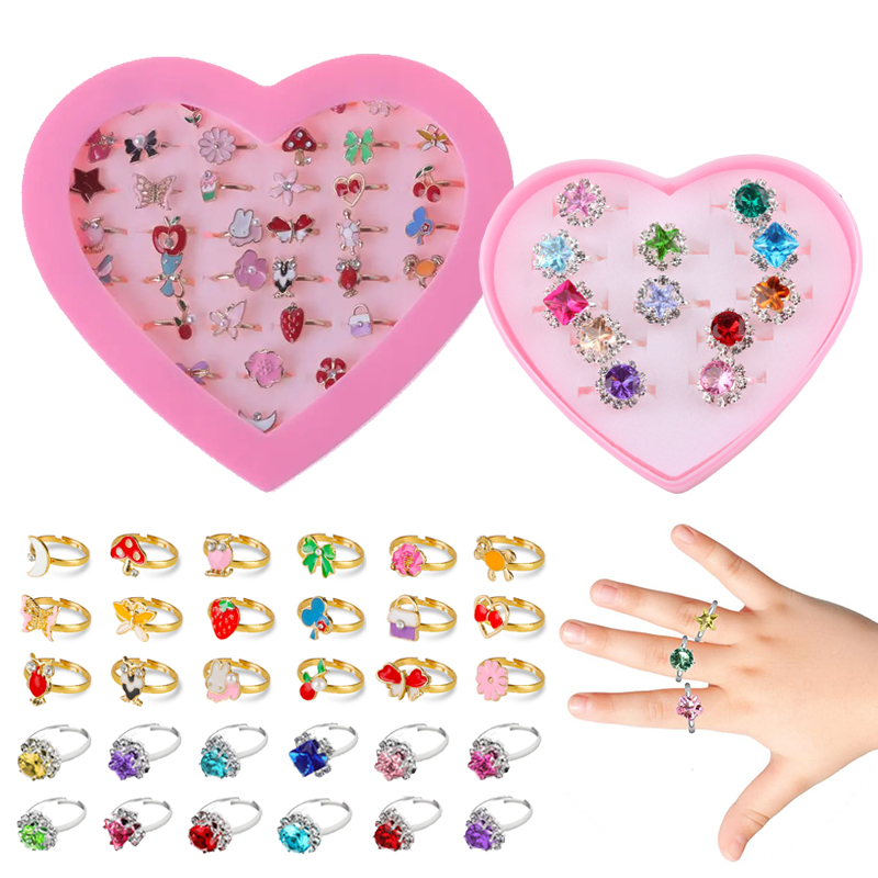 Children Rings Adjustable Exqu - огляд і ціна Beauty Makeup Kids