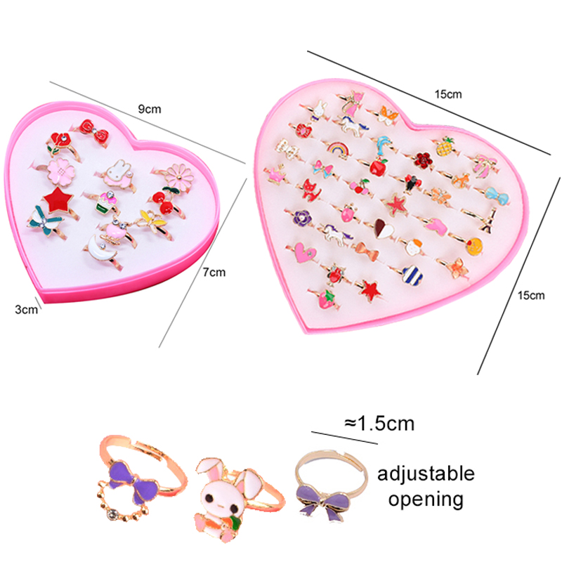 Children Rings Adjustable Exqu - огляд і ціна Beauty Makeup Kids