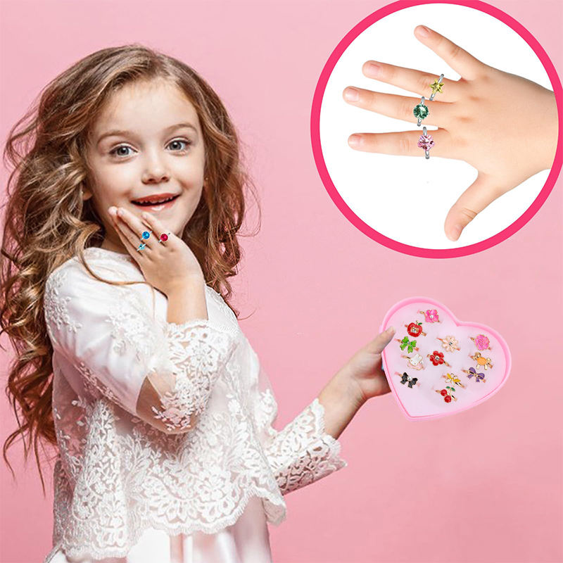 Children Rings Adjustable Exqu - огляд і ціна Beauty Makeup Kids