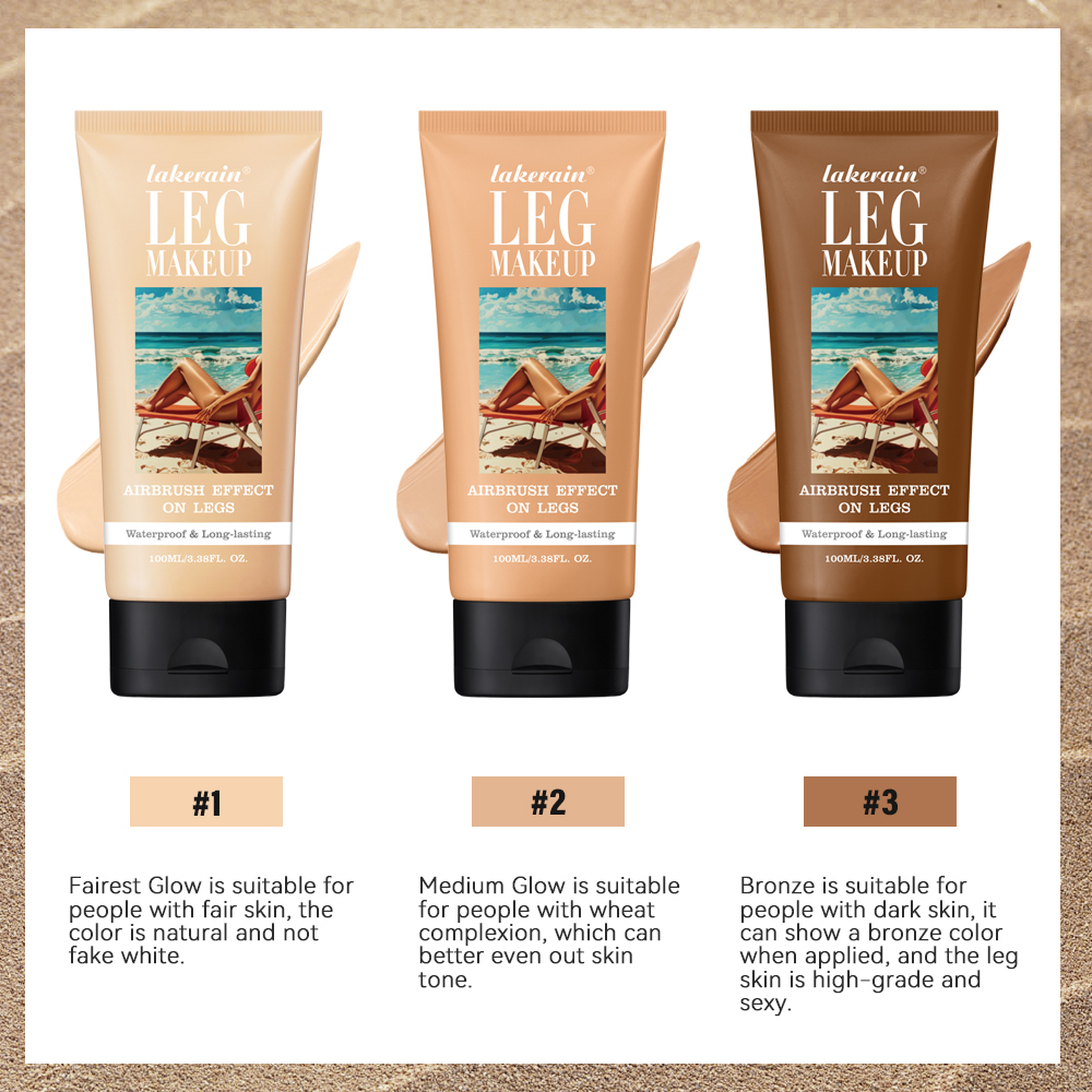 100ml Leg Makeup Long-lasting  - огляд і ціна Beauty Makeup Foundation