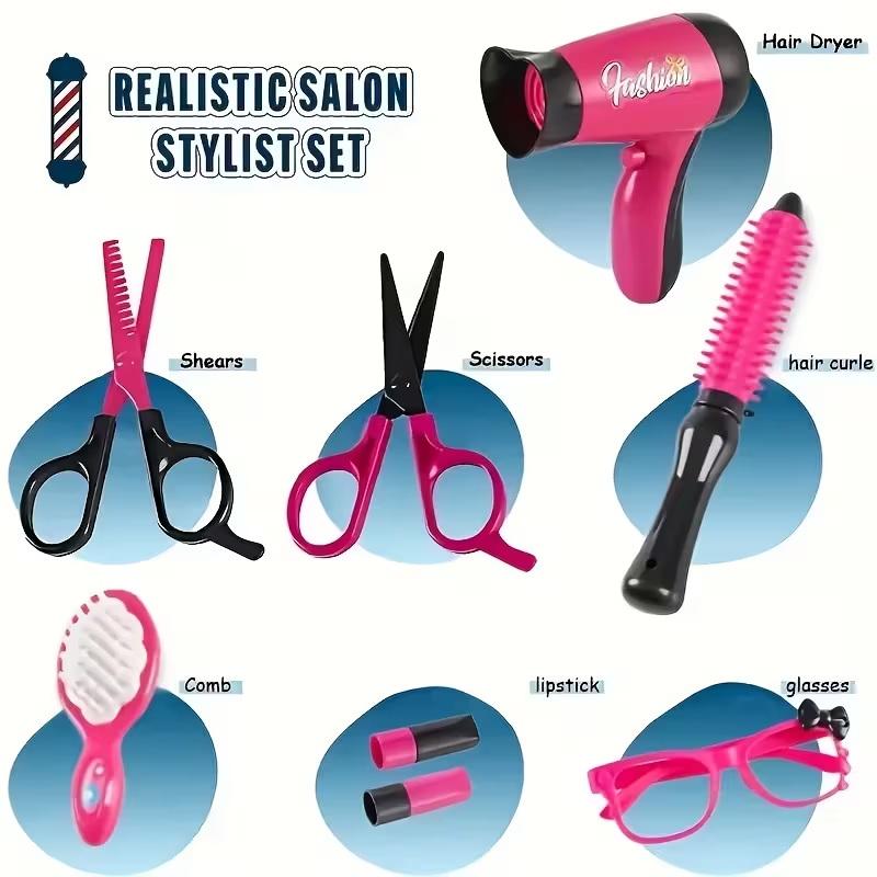 17Pcs Girls Beauty Salon Set M - огляд і ціна Beauty Makeup Kids