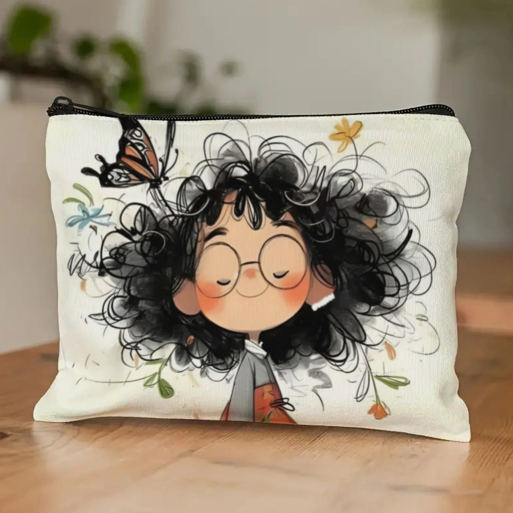 Cartoon Girl Makeup Bag Zipper - огляд і ціна Beauty Bag Makeup
