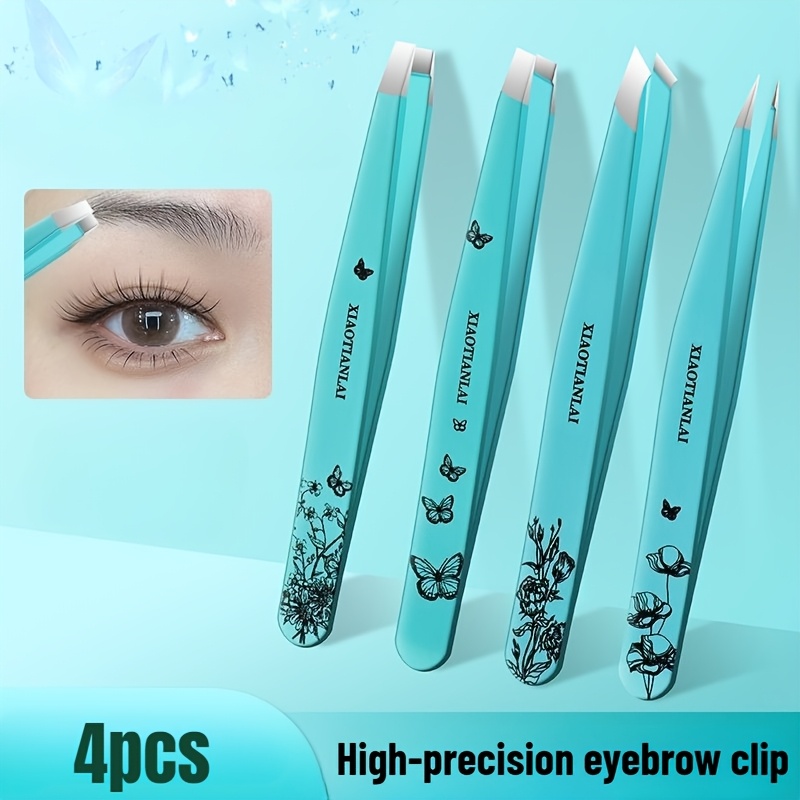 4Pcs Tiffany Blue Butterfly Fl - огляд і ціна Beauty Bag Makeup