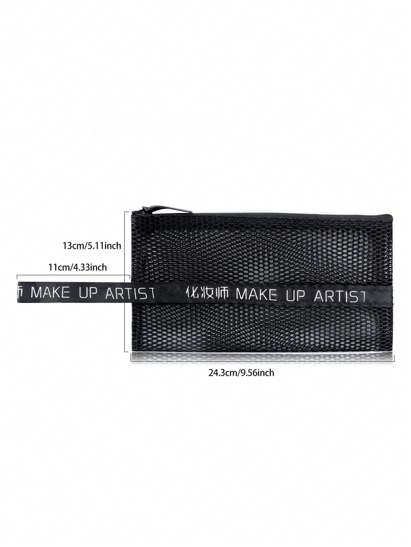 1 Pcs Mesh Makeup Bag Zipper C - огляд і ціна Beauty Bag Makeup