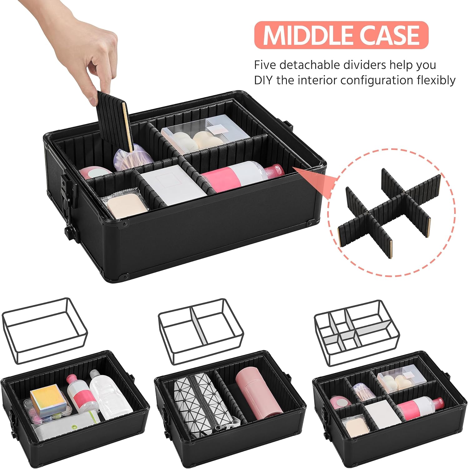 Rolling Makeup Train Case, Cos - огляд і ціна Beauty & Makeup Katia Di Paola