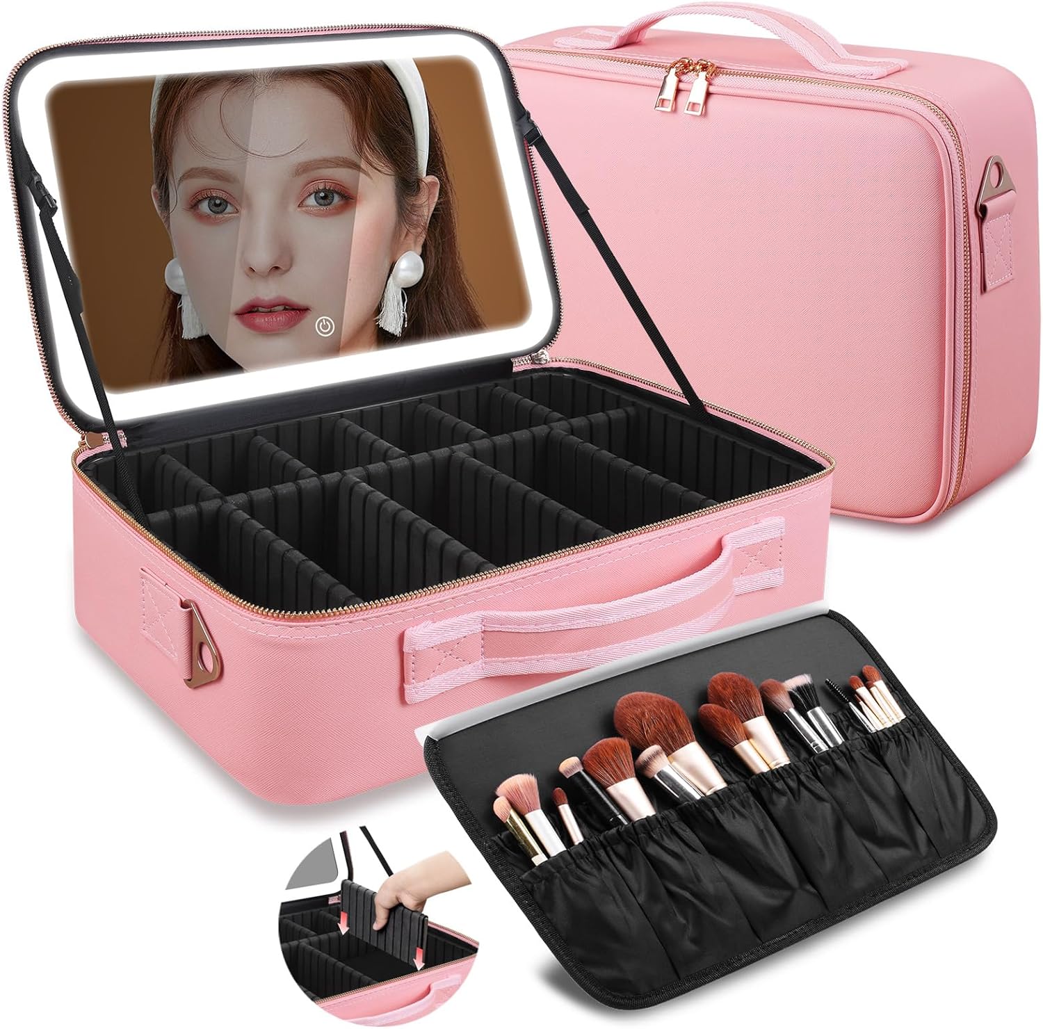 Large Capacity Makeup Bag 15'' - огляд і ціна Beauty Bag Makeup