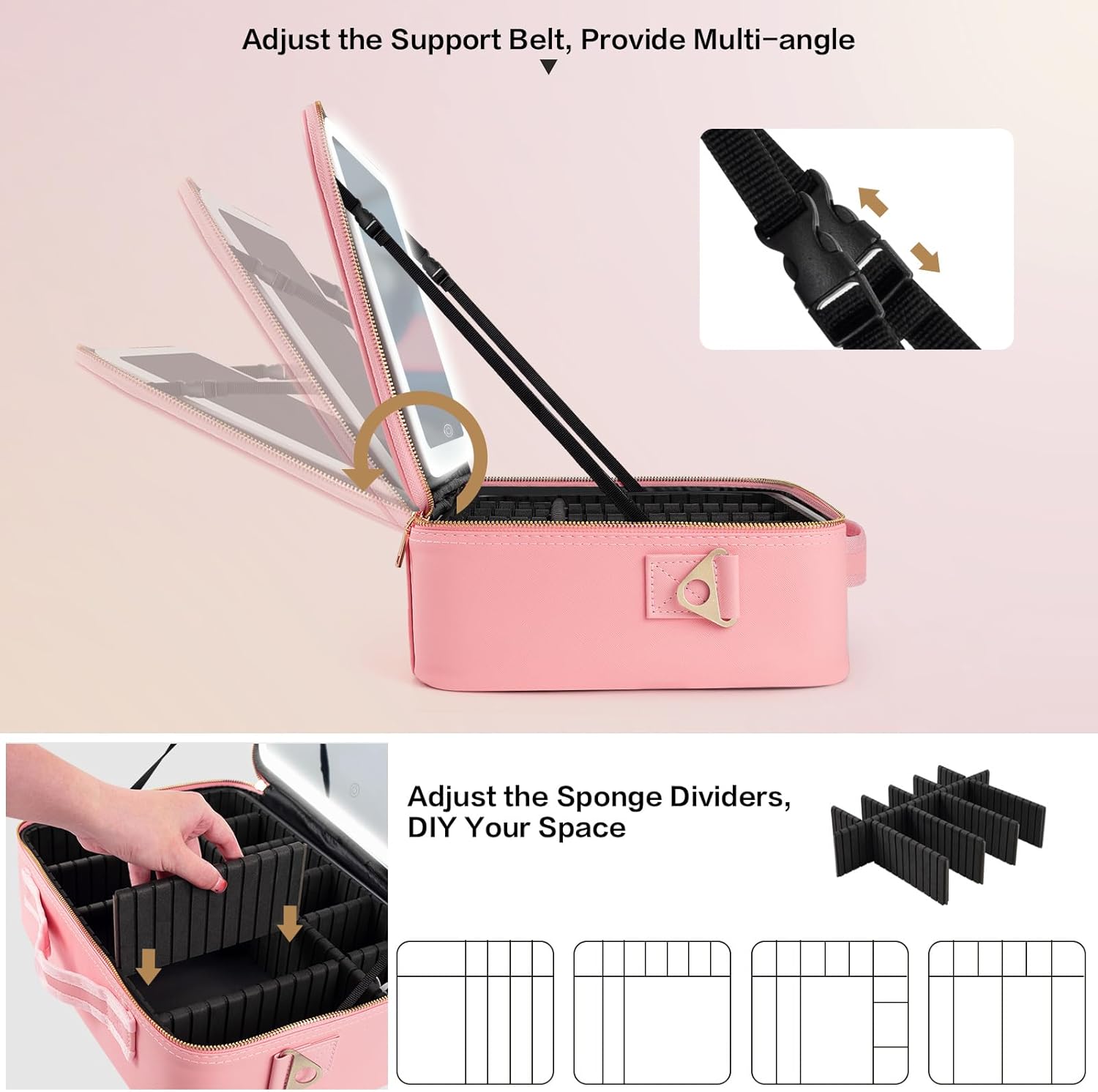 Large Capacity Makeup Bag 15'' - огляд і ціна Beauty Bag Makeup
